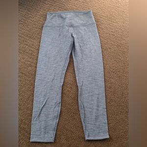 Lululemon align 25” leggings in mini heathered herringbone size 10